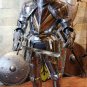 Halloween Medieval Knight Suit Of Armor Suit, Wearable Larp Crusader Armour Suit