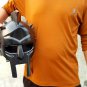 Medieval Knight Glaidator Helmet Larp Crusader Black LARP Steel Armour Helmet