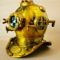 Antique Boston Marine Diving Helmet ~ Vintage Scuba Mark V Navy Divers Helmet
