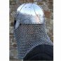 Hand-Forged VIKING HELMET with Chainmail ~ norse ~ medieval ~ dark age~sca~armor