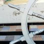 Nautical Boat Wheel Captain ship Gaston Turcotte Carved Steering Gray Wheel 36"