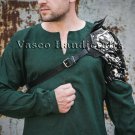 Medieval Berserk Guts shoulder armor ~ pauldron and metal gorget Cosplay Medieval Berserk Guts shoulder armor ~ pauldron and metal gorget Cosplay