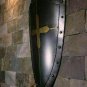 Medieval Knight Black Heater Templar Shield Battle Warrior Larp Steel Shield 30"