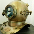 Vintage Anchor Engg Diving Helmet ~ Scuba Morse US Navy Mark V Divers Helmet