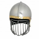 Ectoria Medieval Salet Helmet ~ Helm for SCA heavy 18 Gauge Steel~ Crusader Helm Ectoria Medieval Salet Helmet ~ Helm for SCA heavy 18 Gauge Steel~ Crusader Helm