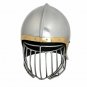 Ectoria Medieval Salet Helmet ~ Helm for SCA heavy 18 Gauge Steel~ Crusader Helm