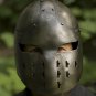 Ectoria Medieval Antique Helmet ~ Great Knight Templar Crusader Helmet Larp Helm