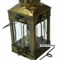 Nautical Antique Anchor Oil Pair Lamp ~ Boat Cargo Ship Brass Lantern two Lamps