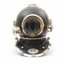 Black Anchor Boston Diving Helmet Scuba SCA Divers Navy Mark V Marine Divers
