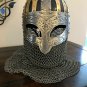 Medieval Steel Viking Vendel Helmet With Chainmail ~Hand Forged SCA~Larp Helmet