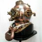 Antique Divers Diving Helmet ~ Morse Mark V Deep Sea Boston Navy Scuba Helmet