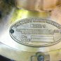 Vintage Diving Helmet U.S Navy Mark V Deep Sea Divers Marine Helmet W/ Wood Base