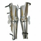 Full Legs Armor Set Medieval Knight Crusader Steel Armour Legs Guard protection Full Legs Armor Set Medieval Knight Crusader Steel Armour Legs Guard protection