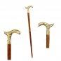 37" Long complete walking stick with naked women designer head handle
