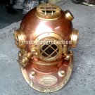 Vintage diving divers helmet ~Deep Sea Scuba ~Mark V~ Boston Diving Helmet