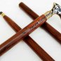 Vintage Designer Brass Handle Antique Style Victorian Cane Wooden Walking Stick