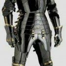 Black Medieval Knight Suit Of Armor Combat ~Full Body Armour Costume Reenactment Black Medieval Knight Suit Of Armor Combat ~Full Body Armour Costume Reenactment