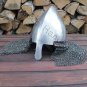 Medieval Steel Viking Nasal Helmet With Chainmail ~Hand-Forged ~sca/helm/armor