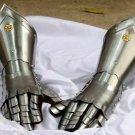 Medieval Crusader Gauntlets ~ Armor Gloves ~Hand Forged ~Knight Warrior Gloves