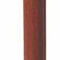 Nautical Brass Flower Victorian Head Handle Vintage Wooden Walking Cane Stick