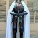 Medieval Knight Suit Of Templar Armor ~Combat Full Body Wearable Black Armour