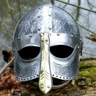 Medieval Warrior Viking Helmet with Leather Liner ~ Nasal ~Norman Battle Helmet