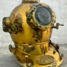 Antique Boston Diving Scuba Divers US Navy ~ Vintage Marine Divers Deep Helmet