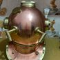 Copper Antique Boston Marine Diving Helmet ~ Vintage Scuba Mark V Divers Helmet