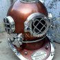 US Vintage Mark V Diving Divers Helmet ~ Deep Sea Marine Boston Morse Helmet 18"