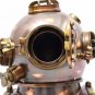 Vintage Diving Helmet ~ Marine Divers Scuba Boston Spot/surf Mark Antique Helmet