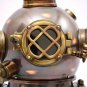 Vintage Diving Helmet ~ Marine Divers Scuba Boston Spot/surf Mark Antique Helmet