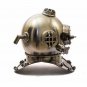 Antique Diving Divers Helmet ~Vintage Deep Sea Scuba Boston Navy Marine Helmet