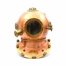 Anchor Engineering Diving Divers Helmet~Deep Sea Scuba Navy Marine Morse Helmet
