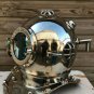Chrome Anchor Boston Diving Helmet Scuba SCA Divers Navy Mark V Marine Divers