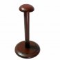 Cherry Wooden Helmet Stand Display Post for Medieval or Prussian Foldable Helmet