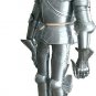 Medieval Crusader Knight Gothic Armour suit ~Combat Larp German Armor Plate Suit