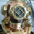 Divers Diving Helmet Copper Vintage Marine Brass London Scuba Deep Sea Navy Gift Divers Diving Helmet Copper Vintage Marine Brass London Scuba Deep Sea Navy Gift