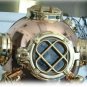 Divers Diving Helmet Copper Vintage Marine Brass London Scuba Deep Sea Navy Gift