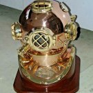 Boston Diving Helmet Vintage Brass Scuba Deep Sea Diving Divers Helmet Mark V