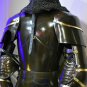 Medieval Knight Suit Of Armor ~Black Combat Full Body Armour Costume Reenactment