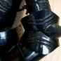 Medieval Crusader Knight Black Armour ~ Full Body Suit of Armor Knight Larp Suit