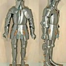 Medieval Full face Armour suit, Halloween Larp Wearable Combat Steel Armor Suit Medieval Full face Armour suit, Halloween Larp Wearable Combat Steel Armor Suit
