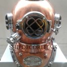 Vintage diving divers helmet ~ Deep Sea Scuba Mark V Navy Antique Diving Helmet