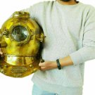 Diving Helmet US Navy~ Mark V ~Deep Sea ~Marine Divers Antique Scuba SEA Divers