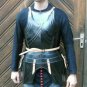 Knight Medieval Crusader Armour Jacket ~ Larp Warrior Battle Black Armor jacket