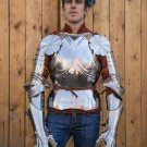 Halloween Medieval Warrior Cuirass Jacket Bracers Knee Shoulder Larp Armour Suit