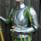 Halloween Medieval Warrior Cuirass Jacket Bracers Knee Shoulder Neck Armour Suit