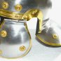 Historical Helmet Roman Imperial Centurion Armour 18 G Gauge Steel Brass Trim