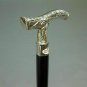 Nautical Style Brass Flower Design Head Handle Vintage Wood Walking Canes Stick