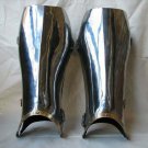 Medieval Legs Protection pair of Greaves Larp SCA Steel knight Legs Guard Armour